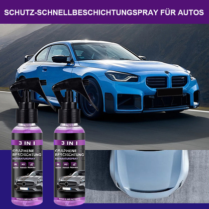 LETZTER TAG: 5 KAUFEN✨, 5 GRATIS ERHALTEN✨Awzlove® 3-in-1 Hochwirksames Schnellversiegelungsspray für Autos