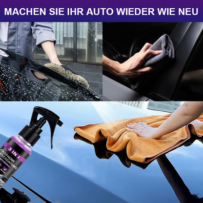 LETZTER TAG: 5 KAUFEN✨, 5 GRATIS ERHALTEN✨Awzlove® 3-in-1 Hochwirksames Schnellversiegelungsspray für Autos
