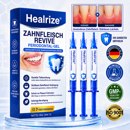 🦷🦢Healrize® GumRevive Gel zur Regeneration des Zahnhalteapparats (bei Zahnfleischbluten, Zahnfleischrückgang und lockeren Zähnen)🦷