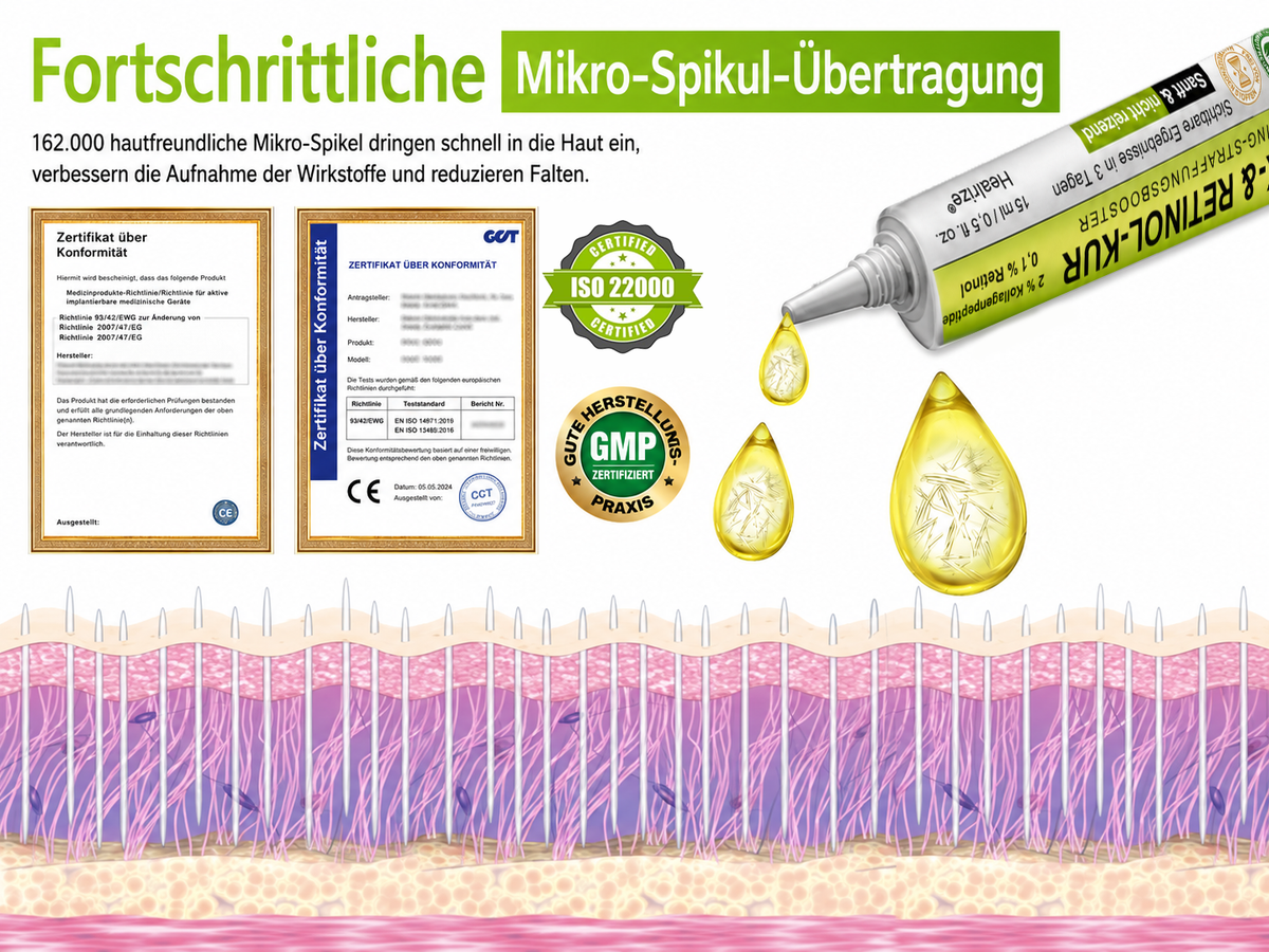 Hergestellt und versandt aus den DE 👉 💝 Healrize® Botox & Vita-A Retinol Shot – Straffende Creme gegen Falten (Wrinkle-Lift) – Aktion am letzten Tag: 60 % Rabatt 💝