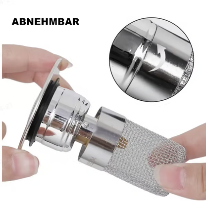 Letzter Tag der Aktion: 49 % Rabatt! 🔥 TIMNAMY® Ausziehbarer Spülbecken-Abflusssieb ---- 🛀 Beseitigt Gerüche und verhindert Verstopfungen