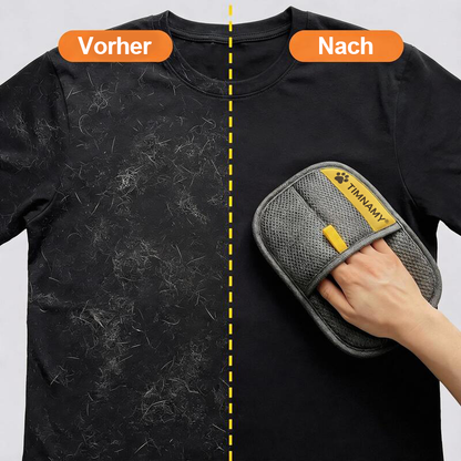 Diese Woche im zeitlich begrenzten Sonderangebot 🔥 TIMNAMY® Antistatische Tierhaarentfernungshandschuhe — 🐈🐕 Entfernt tiefsitzende Haare, wiederverwendbar und waschbar, geeignet zur Reinigung von Sofas, Kleidung und Autoinnenräumen.