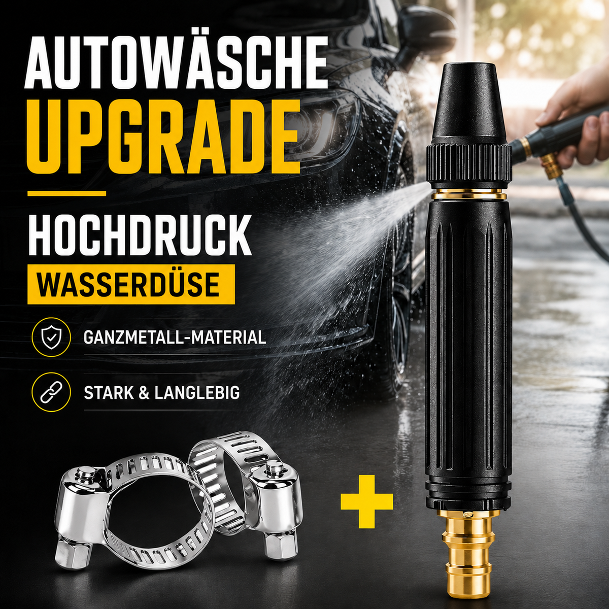 🚗 NUR HEUTE: 50 % RABATT auf den TIMNAMY® Leistungsstarken Hochdruck-Reiniger für Haus, Auto & Garten ✨✨
