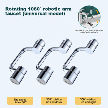 Last Day Promotion 49% OFF🔥1080° All-adjustable Faucet Extender--⭐1080° Rotatable & Adjustable