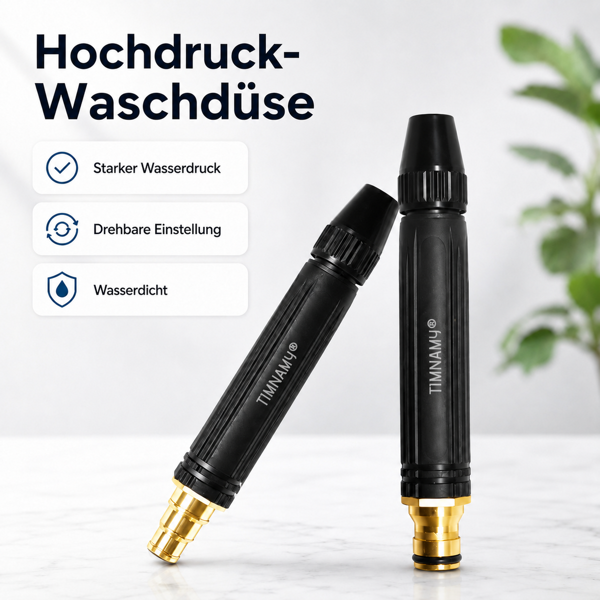 🚗 NUR HEUTE: 50 % RABATT auf den TIMNAMY® Leistungsstarken Hochdruck-Reiniger für Haus, Auto & Garten ✨✨