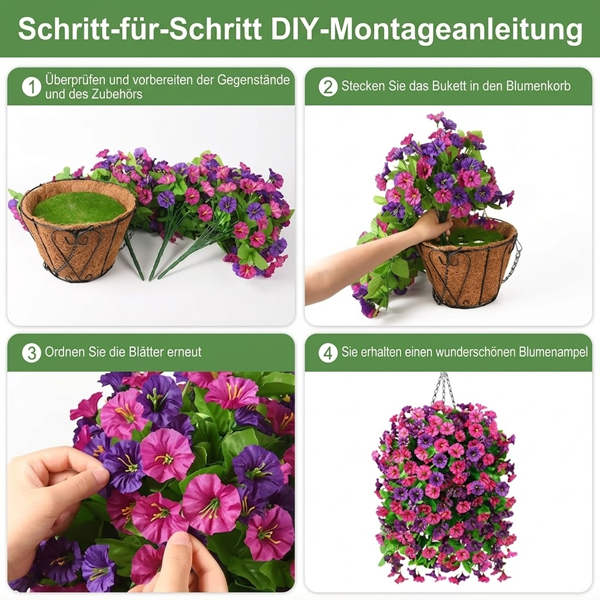 Das Wochenangebot – 49 % Rabatt – 🔥TIMNAMY® UV-simulierende Kunstblume