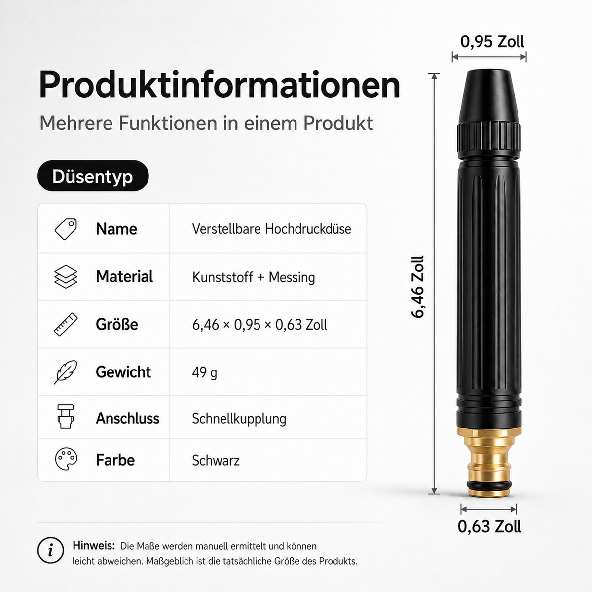 🚗 NUR HEUTE: 50 % RABATT auf den TIMNAMY® Leistungsstarken Hochdruck-Reiniger für Haus, Auto & Garten ✨✨