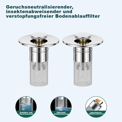 Letzter Tag der Aktion: 49 % Rabatt! 🔥 TIMNAMY® Ausziehbarer Spülbecken-Abflusssieb ---- 🛀 Beseitigt Gerüche und verhindert Verstopfungen