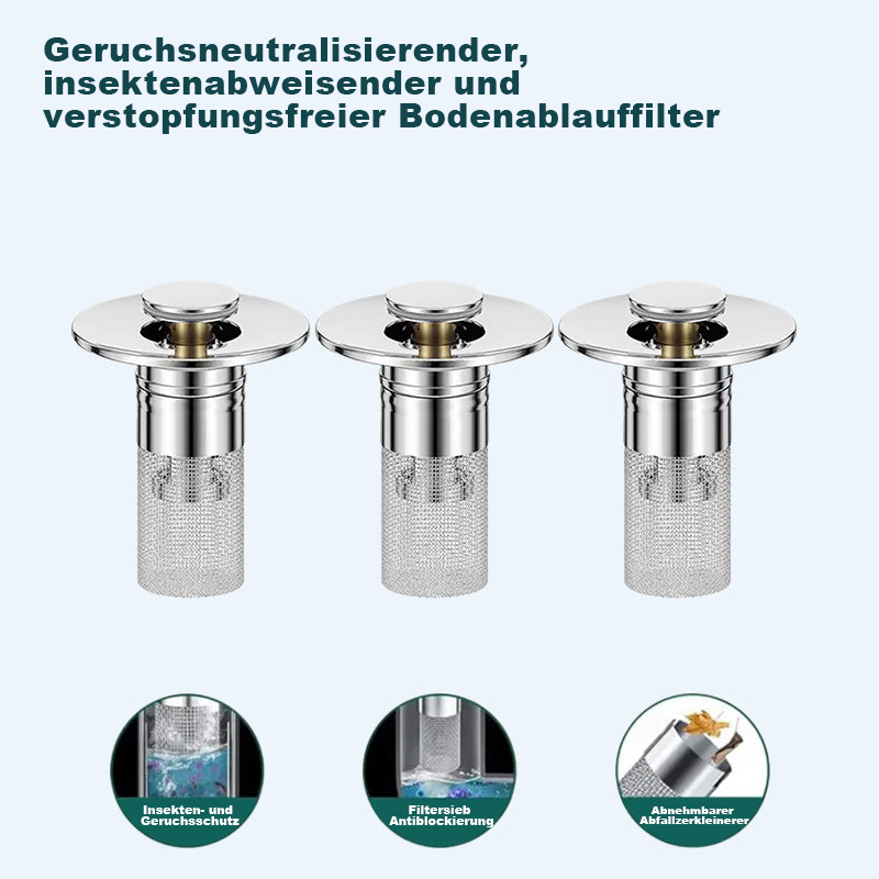 Letzter Tag der Aktion: 49 % Rabatt! 🔥 TIMNAMY® Ausziehbarer Spülbecken-Abflusssieb ---- 🛀 Beseitigt Gerüche und verhindert Verstopfungen