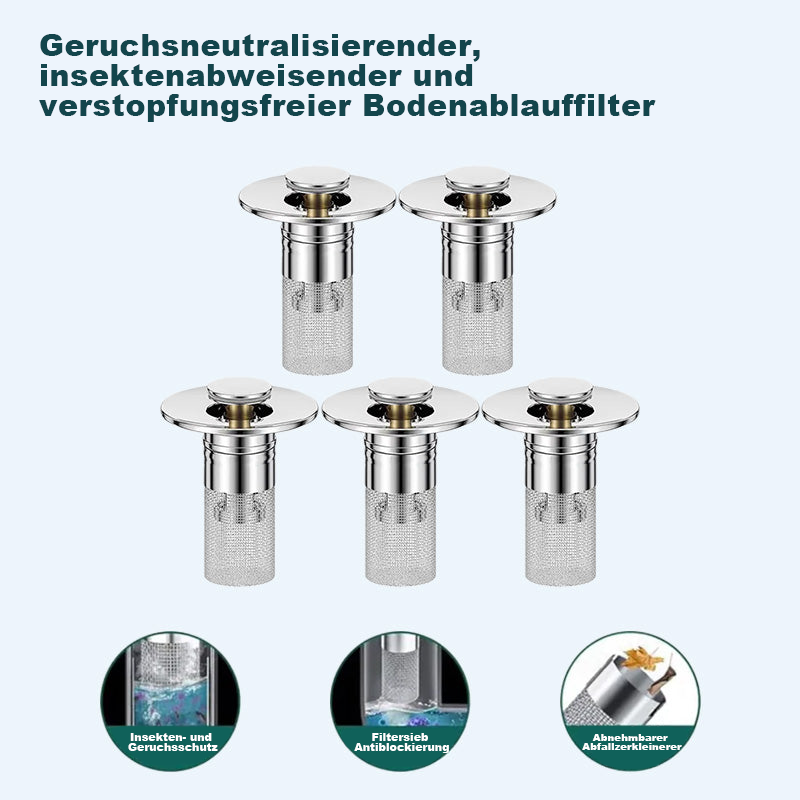 Letzter Tag der Aktion: 49 % Rabatt! 🔥 TIMNAMY® Ausziehbarer Spülbecken-Abflusssieb ---- 🛀 Beseitigt Gerüche und verhindert Verstopfungen