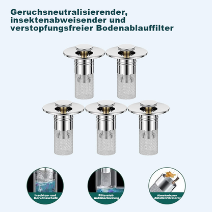 Letzter Tag der Aktion: 49 % Rabatt! 🔥 TIMNAMY® Ausziehbarer Spülbecken-Abflusssieb ---- 🛀 Beseitigt Gerüche und verhindert Verstopfungen